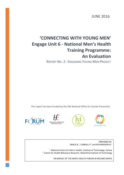MHFI Engage Unit 6 - Evaluation Report Oct 2016-1 MHFI Engage Unit 6 - Evaluation Report Oct 2016-1